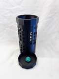 Small black dice tower