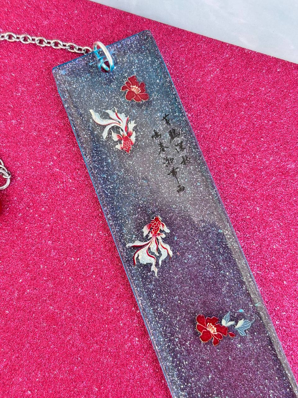 Koi pond bookmark