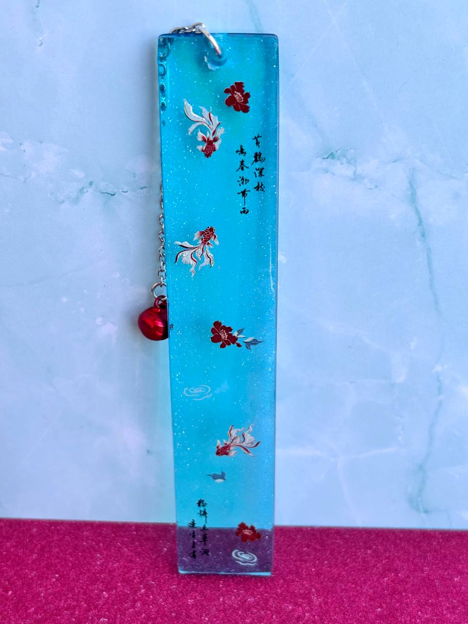 Koi pond bookmark